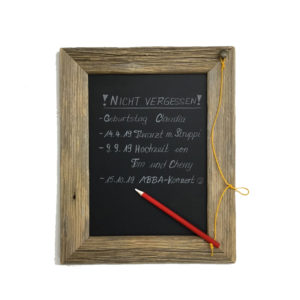 Schiefertafel 38x30cm