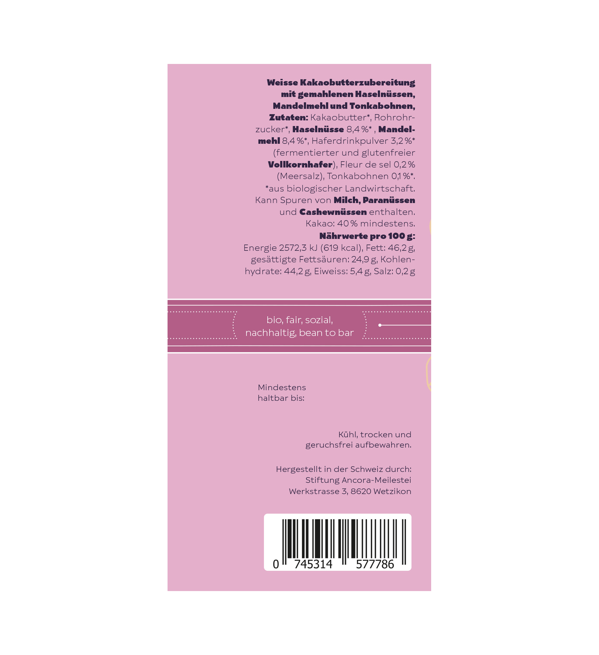 Wissi Schoggi mit Haselnuss und Tonkabohne – Bild 2
