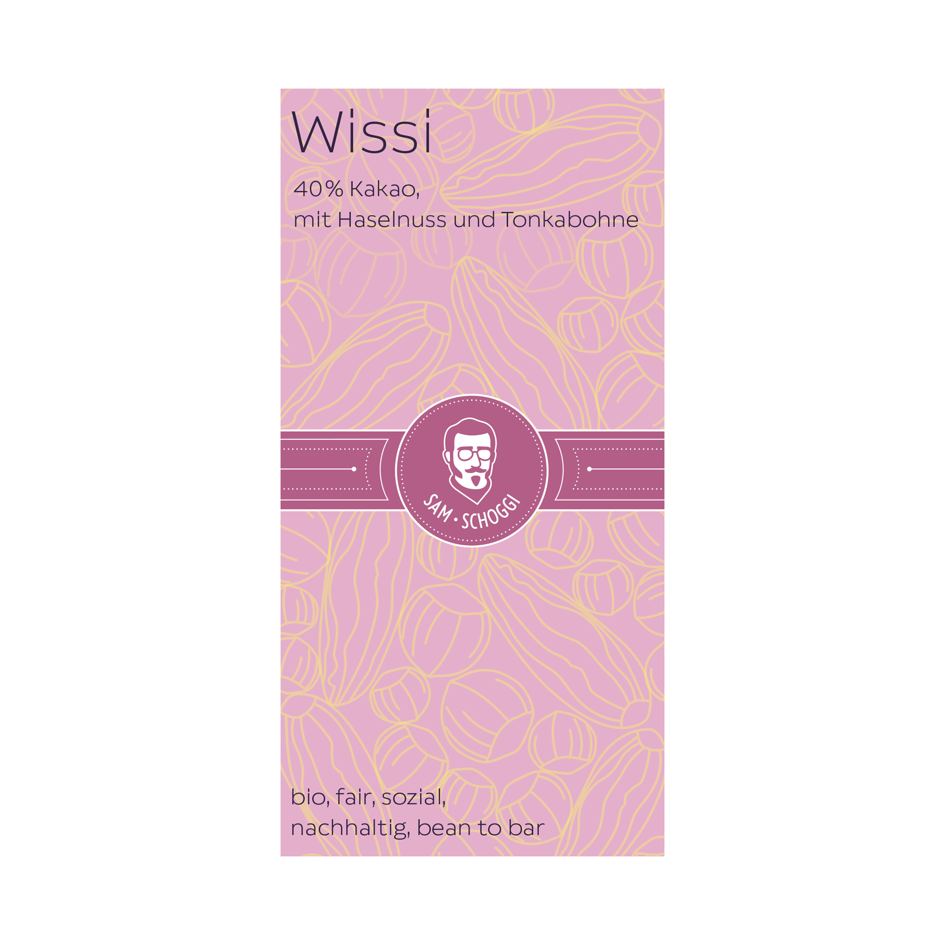 Wissi Schoggi mit Haselnuss und Tonkabohne
